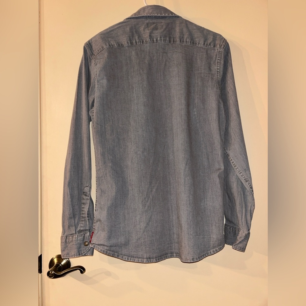 men’s WRANGLER pearl snap shirt | size small - Picture 3 of 4
